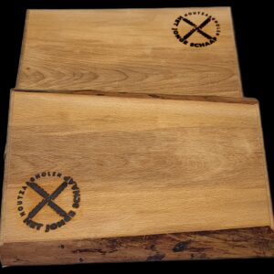Windgezaagde broodplank van 100% beukenhout