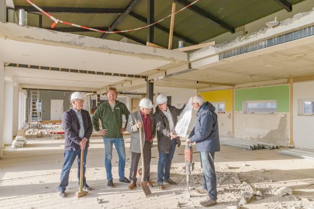 start opbouw Molenmuseum