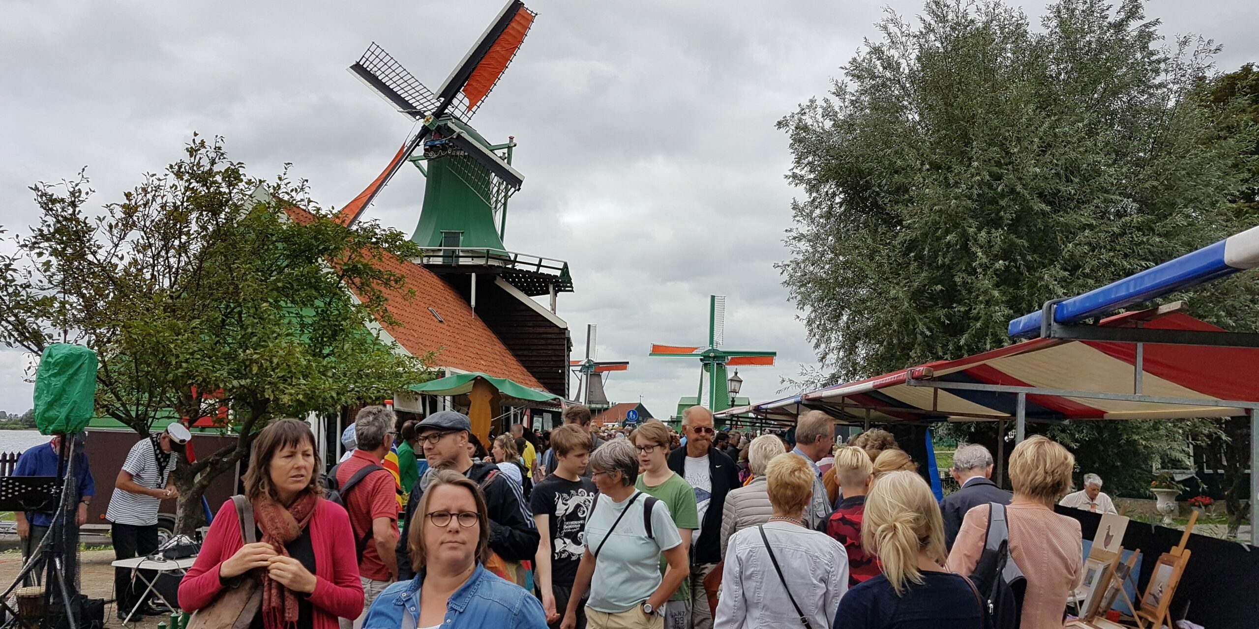Drukte op de Schans