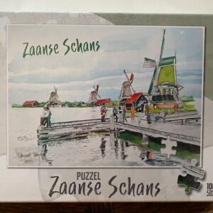 puzzel Zaanse Schans, 1000 stukjes