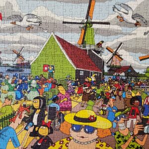 Puzzel Zaanse Schans, 500 stukjes